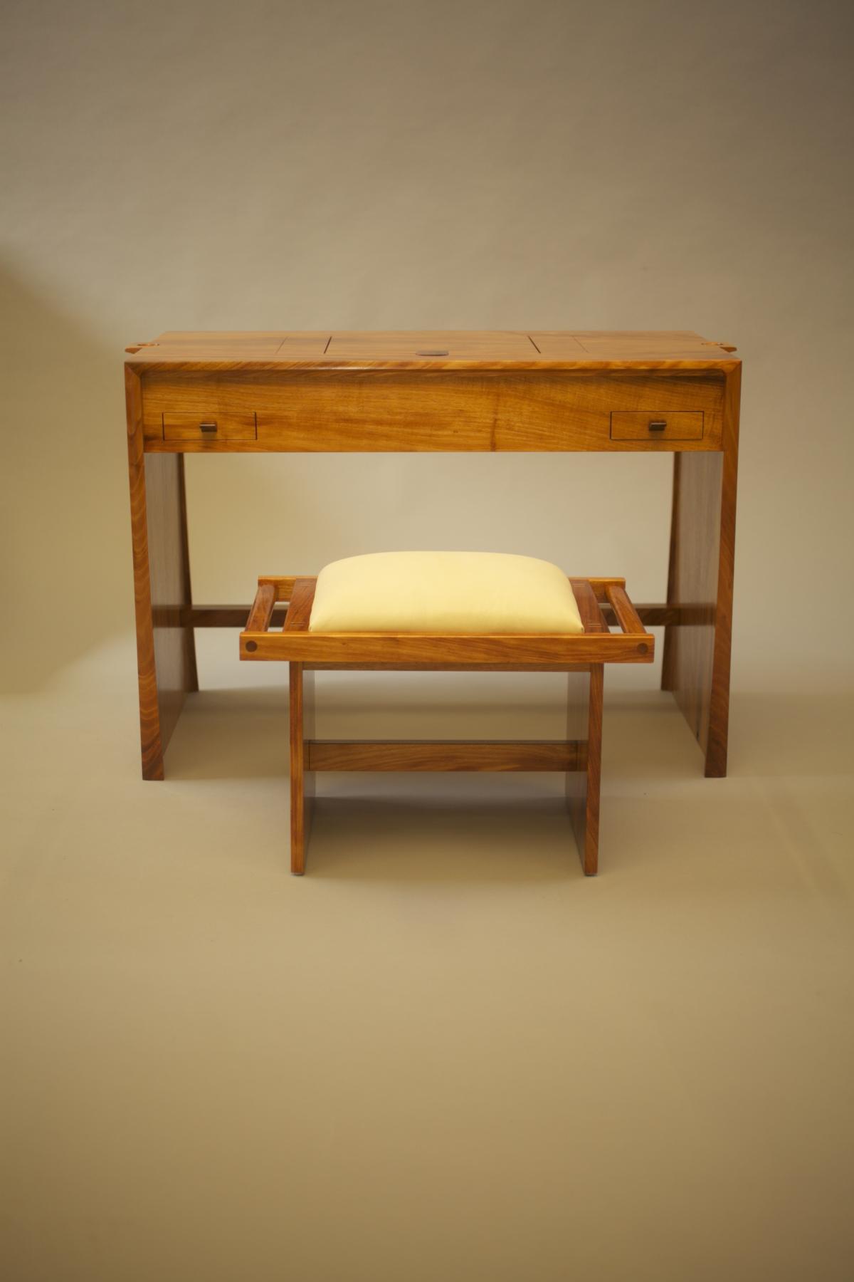 Dressing Table with Bench Northwest Woodworkers Gallery